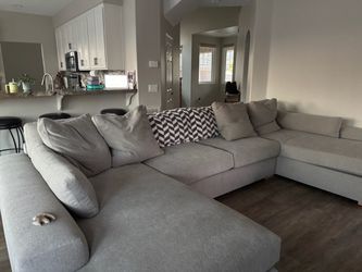 Living Spaces sectional