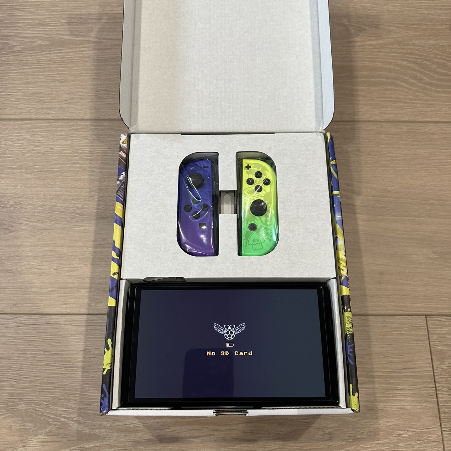 Nintendo Switch OLED Splatoon Edition Picofly