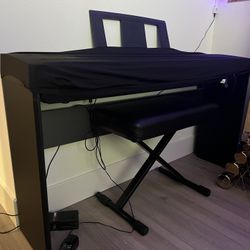 Yamaha P-45B 88-Key Piano (With Bench)