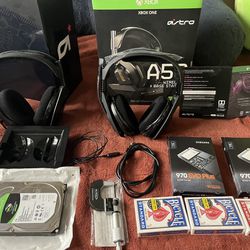 Astro A50, Micrometer, Playing Cards, 1TB nvme, 2TB HDD