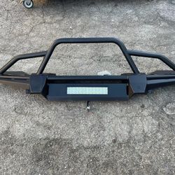 2018 To 2022 Jeep Wrangler JL Front Bumper With Led Bar