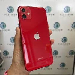 iPhone 11 UNLOCKED 64Gb Red Charger For Free !!!