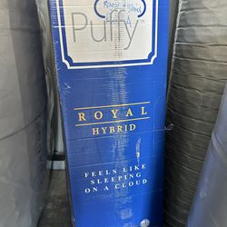 NEW in Box Full Size Puffy Royal Hybrid Mattress 
