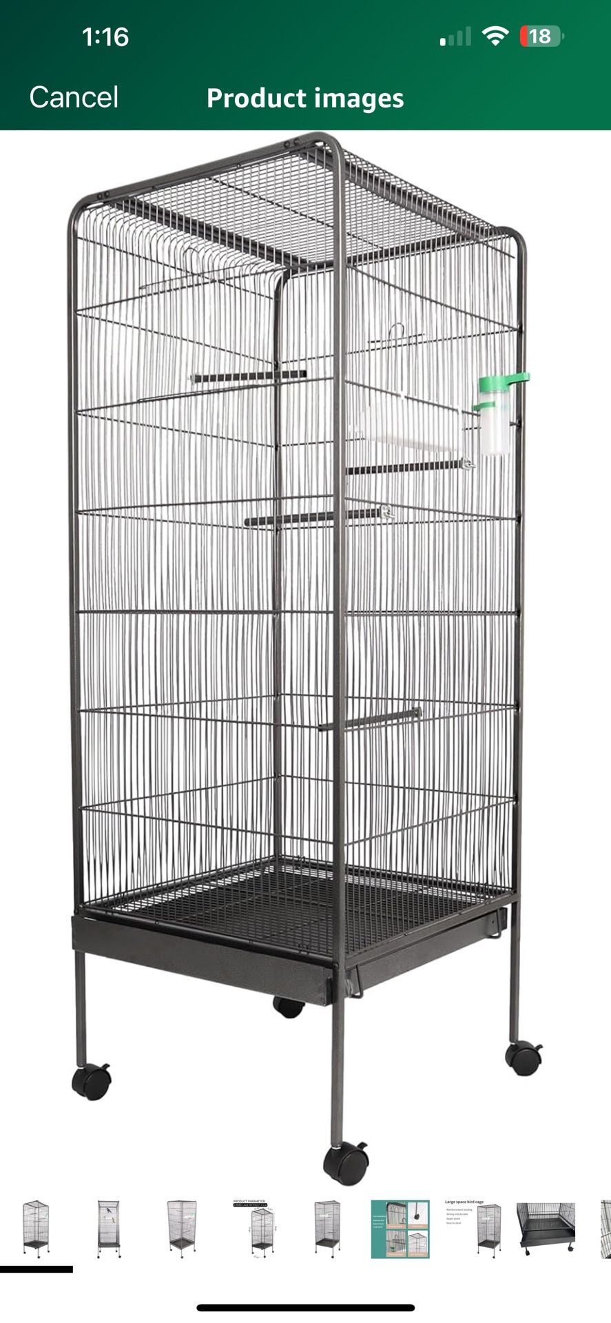 Large Bird Cage New 
