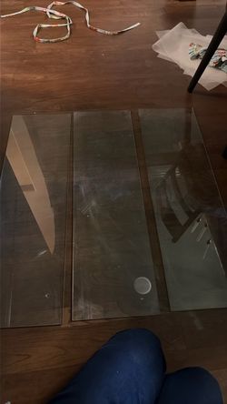 Three Glass Shelves