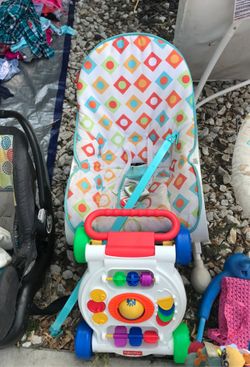 Baby rocker and walker