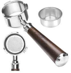 51mm Bottomless Portafilter 3 Ears for Delonghi Dedica EC680/EC685/EC885