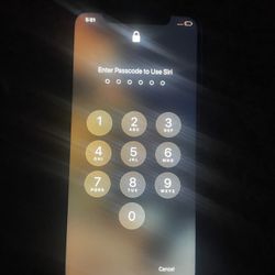 Locked iPhone 