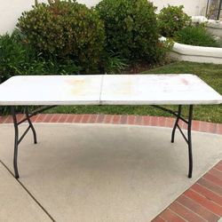 Cheap! Cosco 6’ Folding Plastic Table (Crafts Outdoor Garage Work Utility Table)