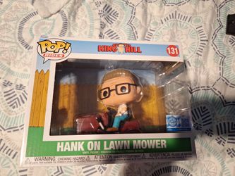 Funko Pop Hank on Lawn Mower King of the Hill