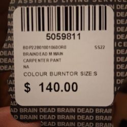 Brain Dead Carpenter Jeans 