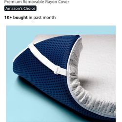 Full XL 3 Inch Memory Foam Mattress Topper And Bedding Set Full XL