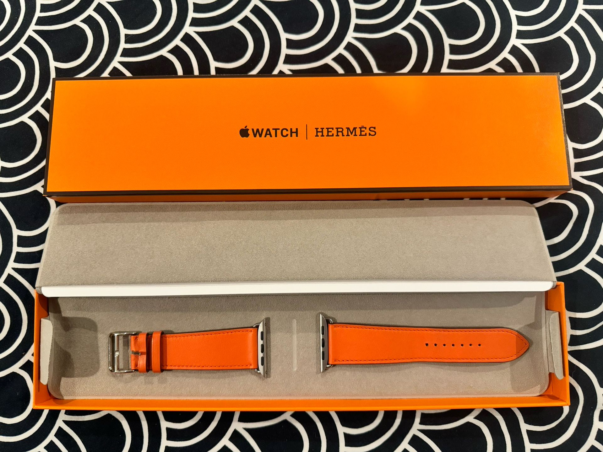 Apple Watch Hermes Leather Band 45mm