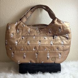NWOT Lug “Gandola” Pineapple Design Shoulder Tote 