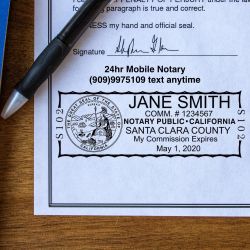OFFICIAL NOTARY STAMP