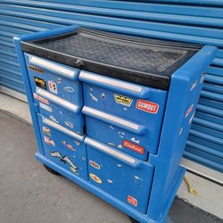 Step2 Kids Tool Storage Chest, Black/Blue