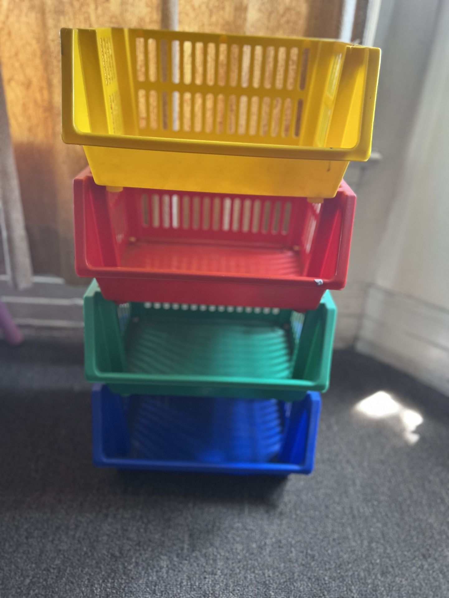 Multi Color Storage Rack