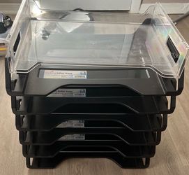 Stacking trays