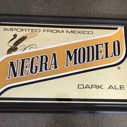 MODELO wall Mirror Beer Sign / Man Cave / Bar / Etc