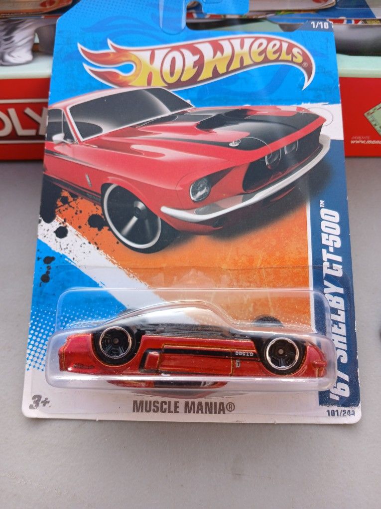 1967 Ford Mustang GT 5OO **Error Car (Upside Down)** 1:64 Scale Hot Wheels π₯ π New ** Buy $20+ Get a Free Random Hot Wheels Sealed
