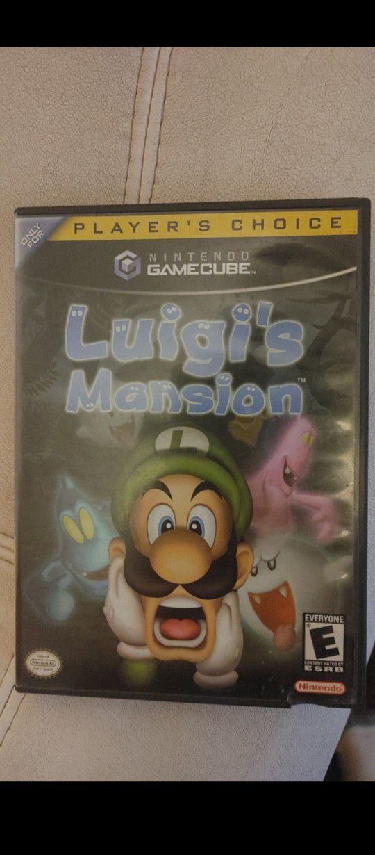 Luigi's Mansion Gamecube 