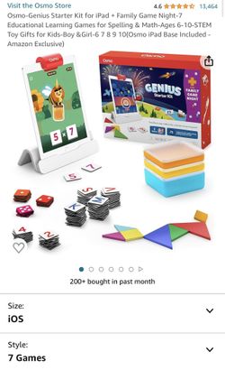 Osmo Genius AND Little Genius Starter Kits Electronic Learning Set Retails $185 For iPad, Ipad Mini