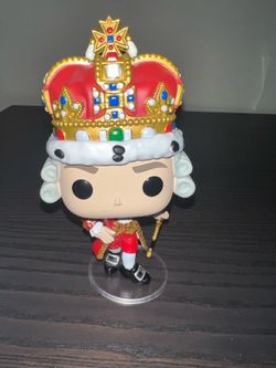 VAULTED EXCLUSIVE Out of Box King George Red Hamilton Funko Pop #13 Broadway Musical Theater Disney