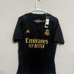 Real Madrid 2024 3rd Jersey Small (slim Fit) 