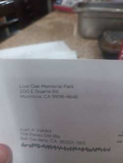 Memorial park