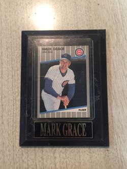 Chicago Cubs mark grace plaque