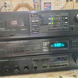 Tape Deck, Tuner, Amp