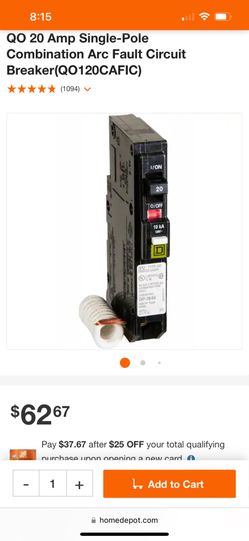 New Breakers GFCI