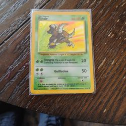 Pokemon Card Pinsir Holographic