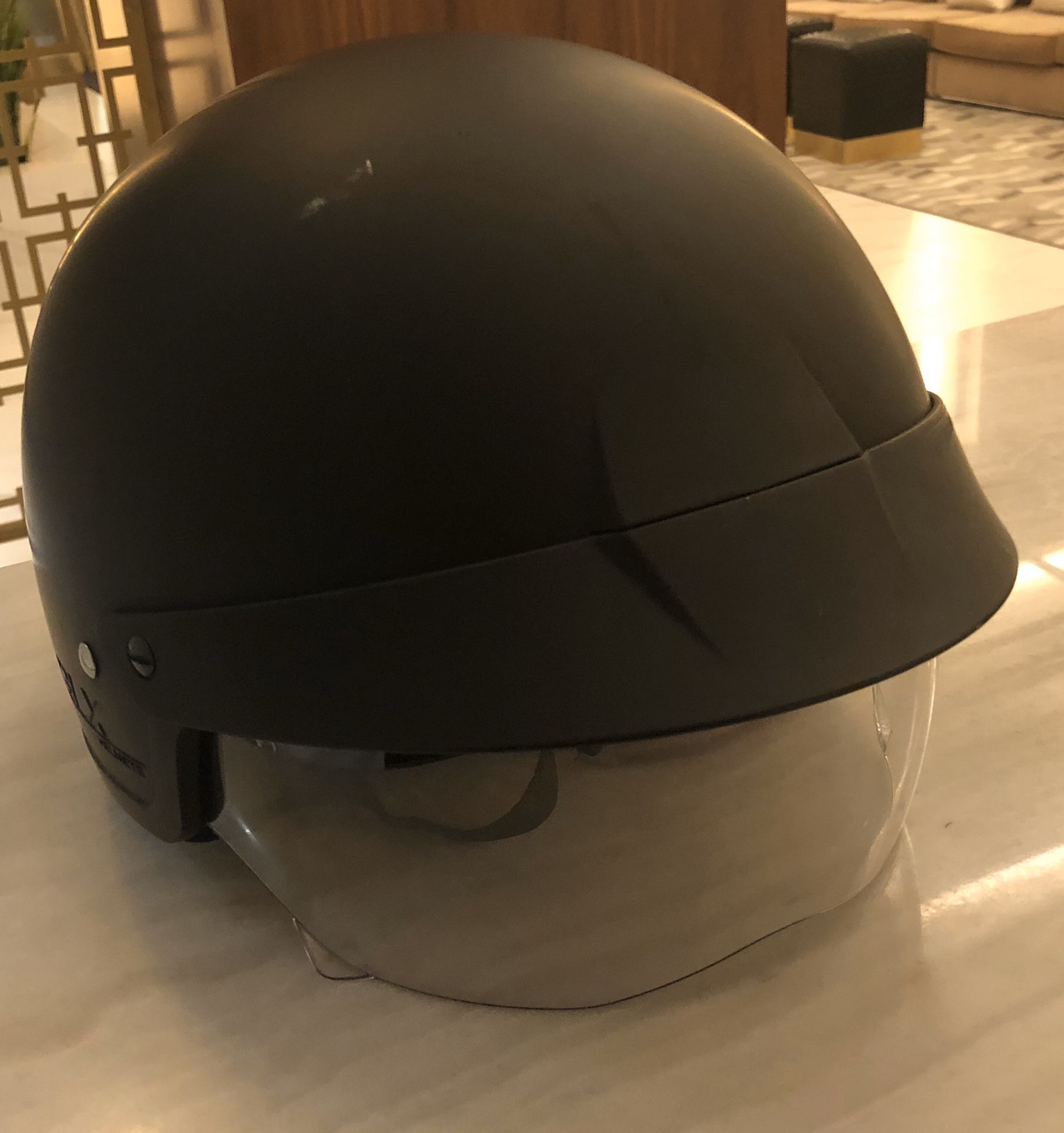 GLX helmet black