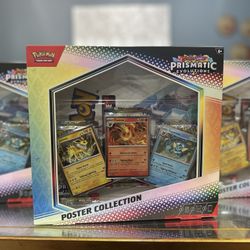 Pokemon Prismatic Evolutions Poster Collection 