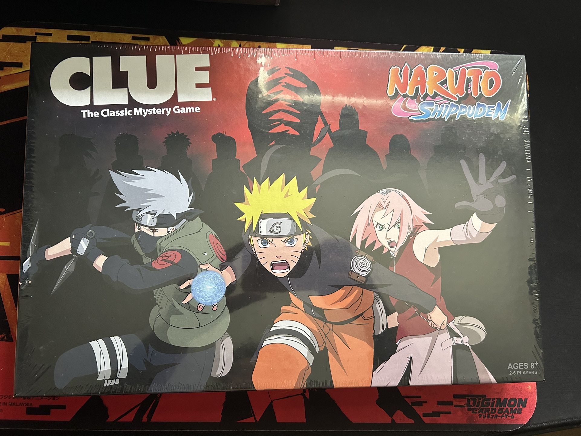 Naruto Clue Board Game