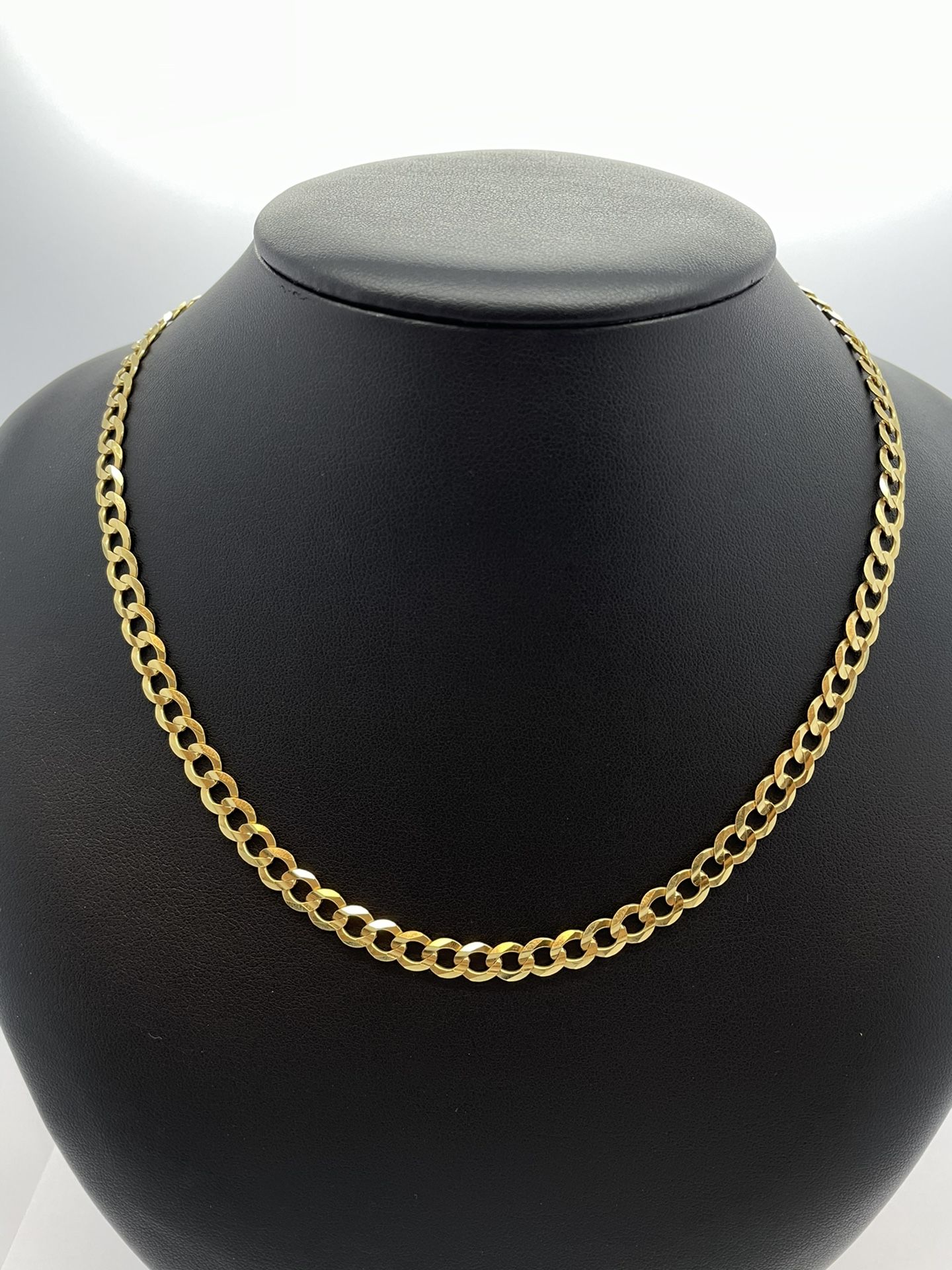 New 10k Solid Gold Cuban Chain 