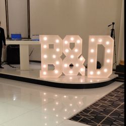 Marquee Letters & Numbers 💡