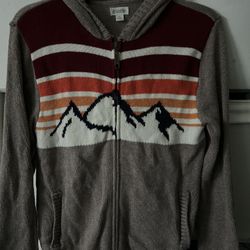 Boys Zipper Cardigan With Hoodie 