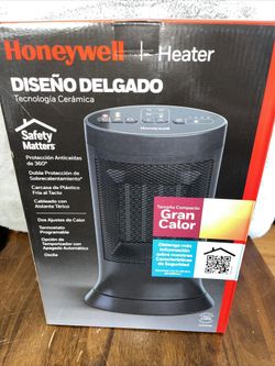 Honeywell Digital Ceramic Compact Slim Design Black Tower Heater HCE309B ~  NIB for Sale in Colchester, CT - OfferUp