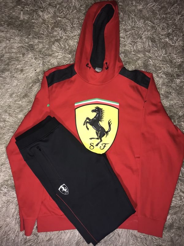 ferrari sweat suit