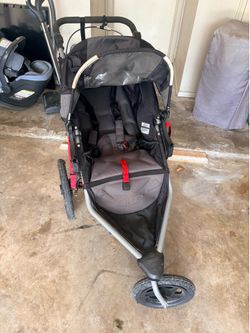 BOB Single Jogger + snack tray