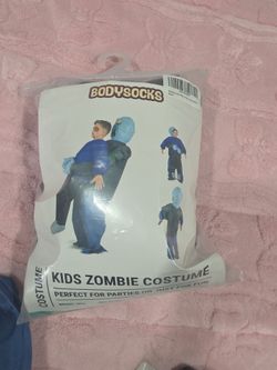 Kids inflatable zombie halloween costume  age 5 -11