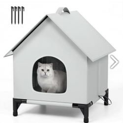  Cat House for Outside&Indoor,Insulated and Weatherproof,Foldable