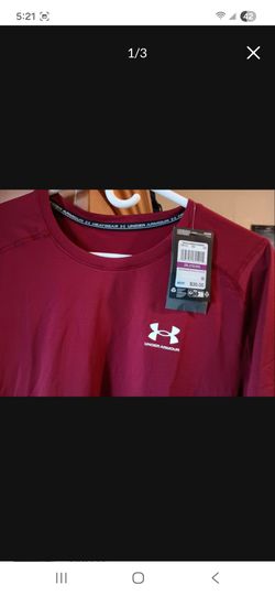 Men’s Under Armour HeatGear Long Sleeve – NEW – $25
Size 2XL