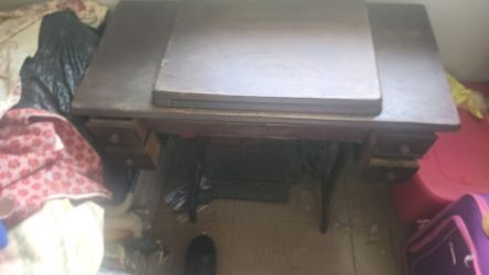 Antique sewing machine
