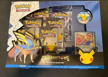 Pokemon celebrations deluxe pin collection