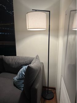Black Arched Floor Lamp
