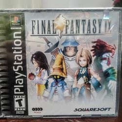 Final Fantasy Ix Rare Sealed Black Label PS1 $300