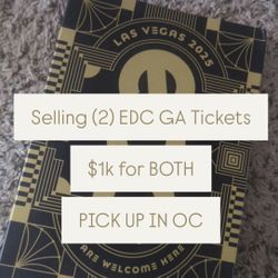 EDC Tickets 